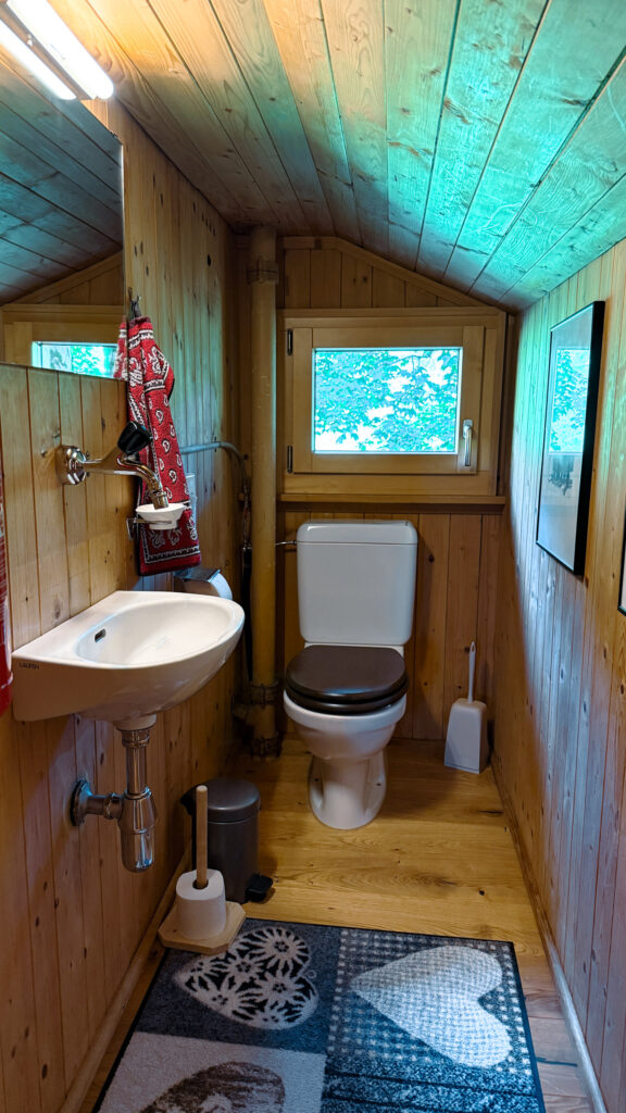 Toilette Obergeschoss