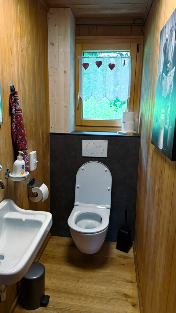 Toilette Erdgeschoss